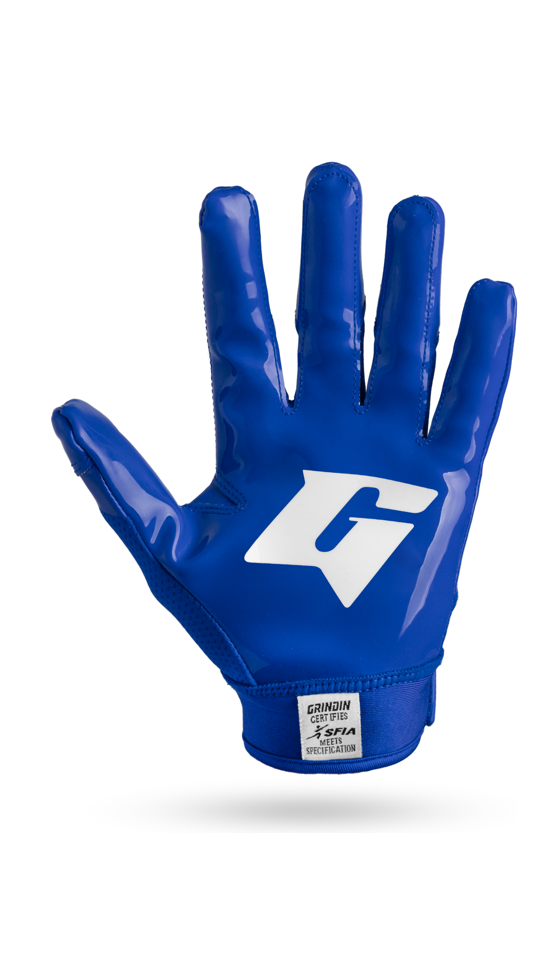 Palma del guante GRINDIN azul